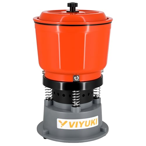 VIYUKI 4,1 kg Vibrationsbecher Poliermaschine für Steine/Metallteile/Schraube VIYUKI 4,1 kg Vibrationsbecher Poliermaschine für Steine/Metallteile/Schraube von VIYUKI