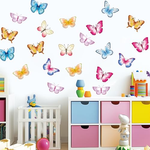 4 Stück Wandaufkleber 30 Schmetterlinge Wanddekoration Kinderzimmer Wandaufkleber Spielzimmer Wandaufkleber Schlafzimmer Wohnzimmer 4 Stück Wandaufkleber 30 Schmetterlinge Wanddekoration Kinderzimmer Wandaufkleber Spielzimmer Wandaufkleber Schlafzimmer Wohnzimmer von VJUYSW