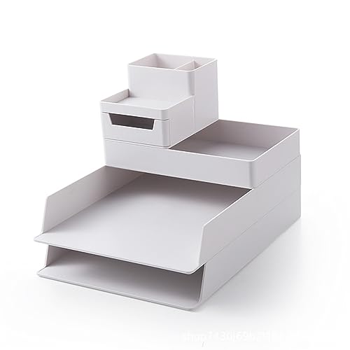 VLANIS Aufbewahrungsbox für A4 Dateien,Desktop Aufbewahrungsbox A4 Datei Finishing Für Büro Bleistift-Organizer-Etui Schreibtisch-Organizer,Weiß VLANIS Aufbewahrungsbox für A4 Dateien,Desktop Aufbewahrungsbox A4 Datei Finishing Für Büro Bleistift-Organizer-Etui Schreibtisch-Organizer,Weiß von VLANIS