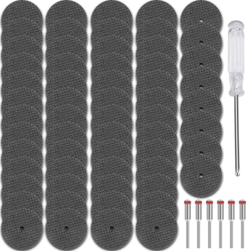 VLYX 60er-Pack 1-1/4 Zoll Trennscheiben für Rotationswerkzeuge | Hochwertige glasfaserverstärkte Metall-Trennscheiben | mit 6 x #402 Dornen VLYX 60er-Pack 1-1/4 Zoll Trennscheiben für Rotationswerkzeuge | Hochwertige glasfaserverstärkte Metall-Trennscheiben | mit 6 x #402 Dornen von VLYX
