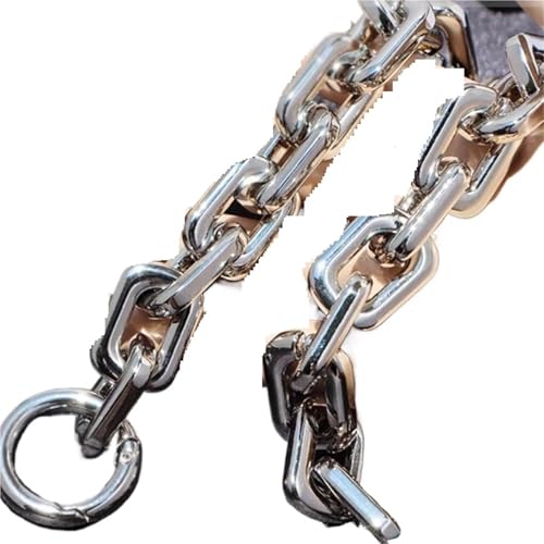 VMDVBNA Taschen Verlängerungskette Geldbörsenkette, Handtaschengriffe, DIY-Geldbörsen-Ersatzkette for Umhängetaschen(Silver) von VMDVBNA