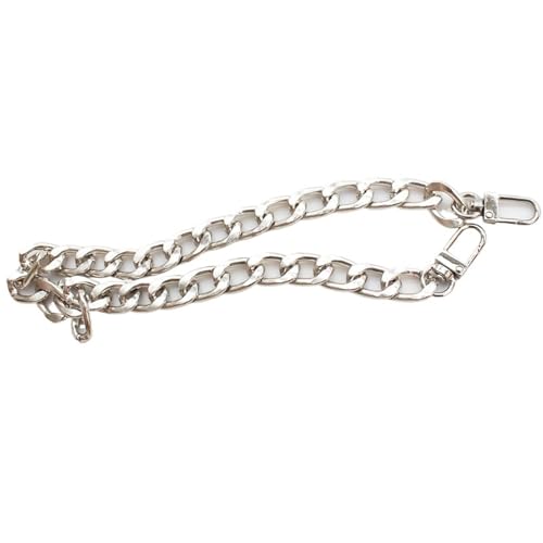 VMDVBNA Taschen Verlängerungskette Taschengurt Metall Taschenkette Ersatz Handtaschengriffe DIY Zubehör for Taschen(Silver,100cm) von VMDVBNA