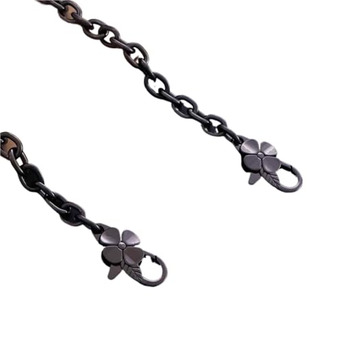 VMDVBNA Taschen Verlängerungskette Taschenkettenriemen Ersatz-Geldbörsenkette Schultertaschenriemen Handtaschengriffketten(Black,120cm) von VMDVBNA
