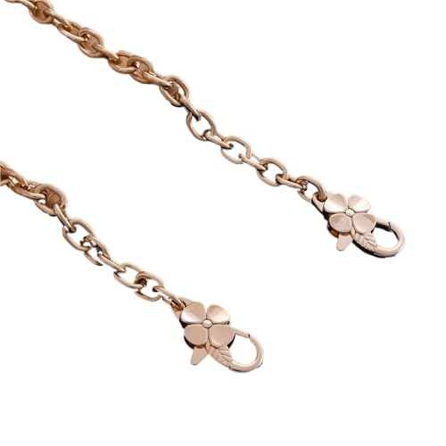 VMDVBNA Taschen Verlängerungskette Taschenkettenriemen Ersatz-Geldbörsenkette Schultertaschenriemen Handtaschengriffketten(Gold,120cm) von VMDVBNA