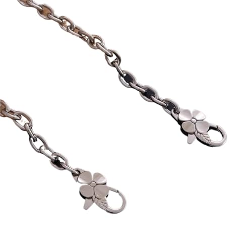 VMDVBNA Taschen Verlängerungskette Taschenkettenriemen Ersatz-Geldbörsenkette Schultertaschenriemen Handtaschengriffketten(Silver,60cm) von VMDVBNA