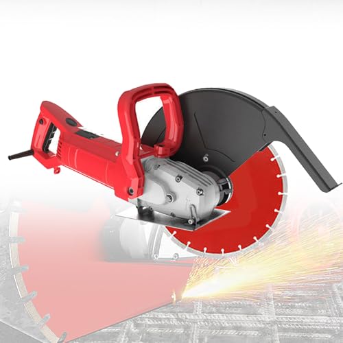 VNATWGOO 3200 W/3500 W/3800 W BetonsäGe, Staubfrei, Mit Einstellbarer Tiefe, FüR WäNde Und TüRen,3200W/300mm von VNATWGOO