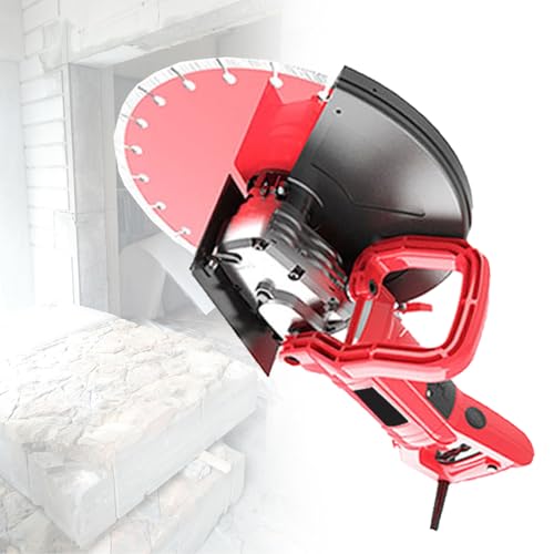 VNATWGOO 3200 W/3500 W/3800 W Schlitzmaschine, FüR BetonböDen, WäNde, Staubfrei, Tiefeneinstellung, BetonsäGe,3500W/350mm VNATWGOO 3200 W/3500 W/3800 W Schlitzmaschine, FüR BetonböDen, WäNde, Staubfrei, Tiefeneinstellung, BetonsäGe,3500W/350mm von VNATWGOO