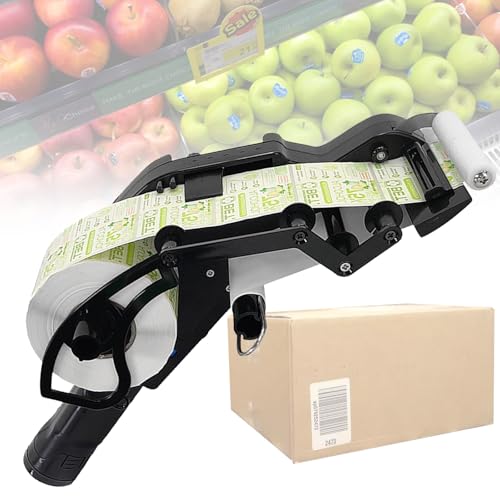 VNATWGOO Automatischer, Batteriebetriebener Etikettierautomat, 40-Mm-/80-Mm-Hand-EtikettiergeräT, FüR Thermopapier, Barcode-Etiketten, Logistik, Gewerbe,80mm VNATWGOO Automatischer, Batteriebetriebener Etikettierautomat, 40-Mm-/80-Mm-Hand-EtikettiergeräT, FüR Thermopapier, Barcode-Etiketten, Logistik, Gewerbe,80mm von VNATWGOO