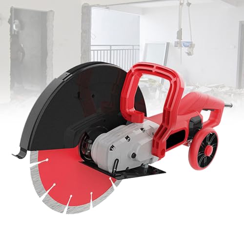 VNATWGOO Betonwandschneider, 3200 W/3500 W/3800 W, Staubfrei, Tiefeneinstellung, FüR BöDen, WäNde, Nuten Und Schlitzen,3800W/350mm VNATWGOO Betonwandschneider, 3200 W/3500 W/3800 W, Staubfrei, Tiefeneinstellung, FüR BöDen, WäNde, Nuten Und Schlitzen,3800W/350mm von VNATWGOO