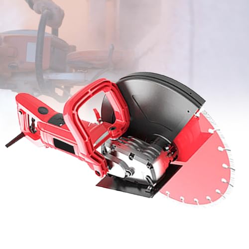VNATWGOO Industrielle Wandschneidemaschine (3200 W/3500 W/3800 W), Staubfrei, Mit Einstellbarer Tiefe,3500W/350mm von VNATWGOO