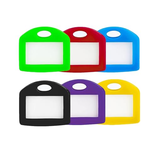 Schlüsselabdeckungen, farbige Schlüsselkappen, bunte Schlüssel, einfache Identifizierung, Klassifizierung, langlebig, bunt, flexibel, quadratisch, mit Etiketten, für Haus, Büro Schlüsselabdeckungen, farbige Schlüsselkappen, bunte Schlüssel, einfache Identifizierung, Klassifizierung, langlebig, bunt, flexibel, quadratisch, mit Etiketten, für Haus, Büro von VNDKGN