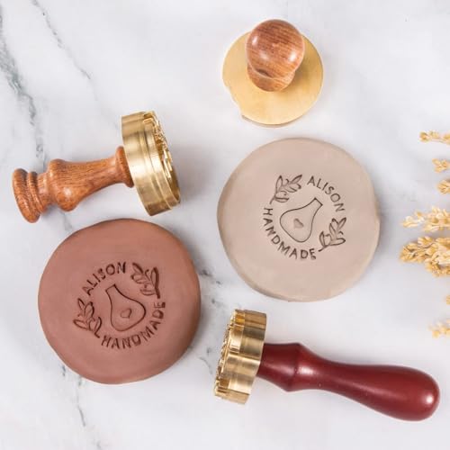 Benutzerdefinierte Keramik Stempel, Ton Signatur, Business-Logo Stempel, Benutzerdefinierte Messing Stempel Für Keramik, Weihnachtsgeschenke Für Töpfer, Messing Form Für Ton Benutzerdefinierte Keramik Stempel, Ton Signatur, Business-Logo Stempel, Benutzerdefinierte Messing Stempel Für Keramik, Weihnachtsgeschenke Für Töpfer, Messing Form Für Ton von Vniqloo