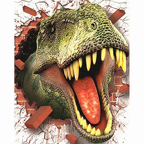 VNLMKS 5D Diamond Painting Erwachsene Kits DIY Diamant Malerei Set Komplette Strassstein Stickerei Crystal Strass Malerei Grüne Dinosaurier-Wandbilder für Haus, Wand, Eingang Dekorationen 30x30cm VNLMKS 5D Diamond Painting Erwachsene Kits DIY Diamant Malerei Set Komplette Strassstein Stickerei Crystal Strass Malerei Grüne Dinosaurier-Wandbilder für Haus, Wand, Eingang Dekorationen 30x30cm von VNLMKS