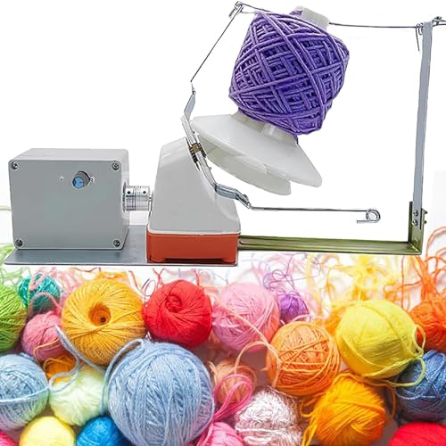Strick- und Häkelknäuelwickler, 500 g Fassungsvermögen, einfaches Aufwickeln von Metallicgarn, Wolle, Nylon, schnell und gleichmäßig, einstellbare Geschwindigkeit reduziert Ihren Arbeitsaufwand Strick- und Häkelknäuelwickler, 500 g Fassungsvermögen, einfaches Aufwickeln von Metallicgarn, Wolle, Nylon, schnell und gleichmäßig, einstellbare Geschwindigkeit reduziert Ihren Arbeitsaufwand von VNNHGB