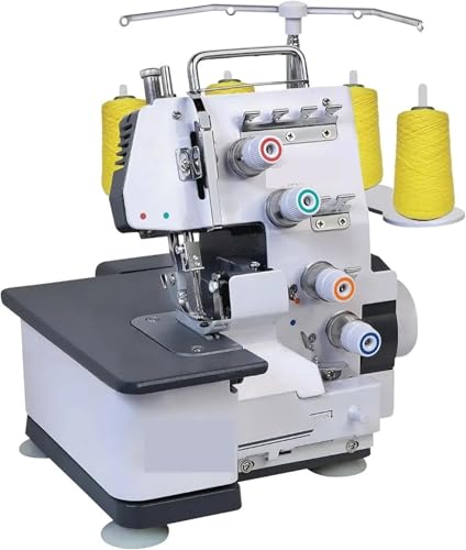 VNNHGB Nähmaschine, halbindustrielle Overlock- und Overlockmaschinen mit Metallrahmen, 3-4 Overlockfäden möglich – Overlock-Nähmaschine VNNHGB Nähmaschine, halbindustrielle Overlock- und Overlockmaschinen mit Metallrahmen, 3-4 Overlockfäden möglich – Overlock-Nähmaschine von VNNHGB