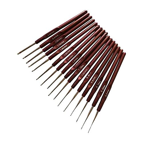 VOANZO 16 Stück Häkelnadel Set Kit Stiche DIY Aluminium Nähwerkzeug Tragbarer handgefertigter Pullover Garn Zubehör Webhandwerk Griff Stricknadeln VOANZO 16 Stück Häkelnadel Set Kit Stiche DIY Aluminium Nähwerkzeug Tragbarer handgefertigter Pullover Garn Zubehör Webhandwerk Griff Stricknadeln von VOANZO