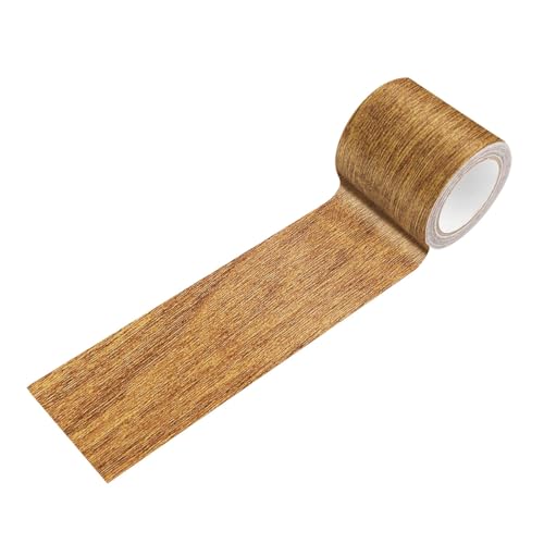 VOANZO DIY-Reparaturband für Holzmaserung – selbstklebendes, wasserfestes Klebeband aus brauner Kiefernholzmaserung für Möbel, Bodenreparatur, Wanddekoration, 5,6 cm x 4,5 m VOANZO DIY-Reparaturband für Holzmaserung – selbstklebendes, wasserfestes Klebeband aus brauner Kiefernholzmaserung für Möbel, Bodenreparatur, Wanddekoration, 5,6 cm x 4,5 m von VOANZO
