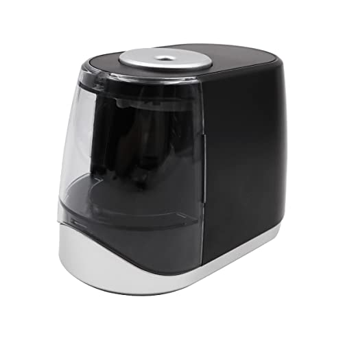 VOANZO Elektrischer Bleistiftspitzer, tragbarer Bleistiftspitzer, Kinder, geeignet für (6–8 mm) Buntstifte für Schule, Zuhause, Büro von VOANZO