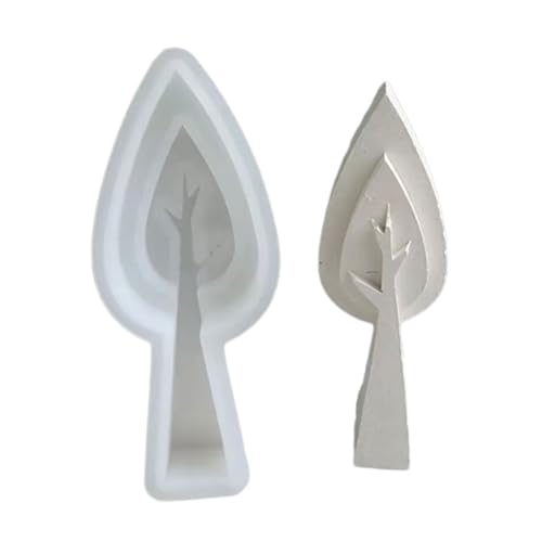 VOCUE Baumförmige Silikon-Kerzenform für handgefertigte Seife, Gips, Harz, Kerze, Silikonform, Desktop-Dekorationen VOCUE Baumförmige Silikon-Kerzenform für handgefertigte Seife, Gips, Harz, Kerze, Silikonform, Desktop-Dekorationen von VOCUE