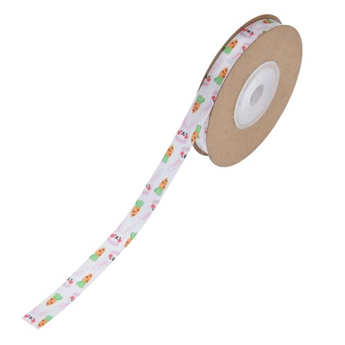 VOCUE Buntes Stoffband zum Verpacken, schönes gemustertes Band, dekoratives Band zum Basteln und Scrapbooking VOCUE Buntes Stoffband zum Verpacken, schönes gemustertes Band, dekoratives Band zum Basteln und Scrapbooking von VOCUE