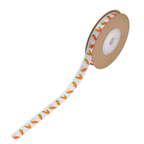 VOCUE Buntes Stoffband zum Verpacken, schönes gemustertes Band, dekoratives Band zum Basteln und Scrapbooking VOCUE Buntes Stoffband zum Verpacken, schönes gemustertes Band, dekoratives Band zum Basteln und Scrapbooking von VOCUE