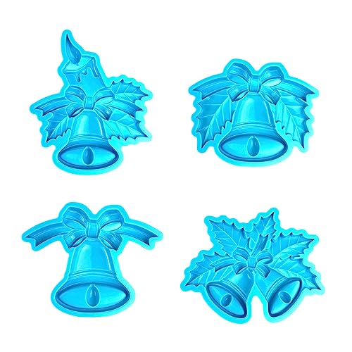 VOCUE Einzigartige Weihnachtsform, leicht, Schlüsselanhänger, hängende Silikonform, Ornament, Harz, Weihnachtsdekoration VOCUE Einzigartige Weihnachtsform, leicht, Schlüsselanhänger, hängende Silikonform, Ornament, Harz, Weihnachtsdekoration von VOCUE