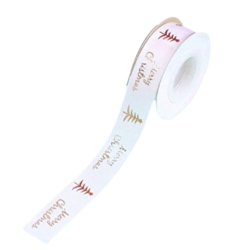 VOCUE Elegantes Satinband zum Basteln und Verpacken, 25 mm breites Polyesterband, Weihnachtsblumenstraußband VOCUE Elegantes Satinband zum Basteln und Verpacken, 25 mm breites Polyesterband, Weihnachtsblumenstraußband von VOCUE