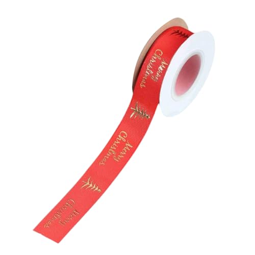 VOCUE Elegantes Satinband zum Basteln und Verpacken, 25 mm breites Polyesterband, Weihnachtsblumenstraußband VOCUE Elegantes Satinband zum Basteln und Verpacken, 25 mm breites Polyesterband, Weihnachtsblumenstraußband von VOCUE