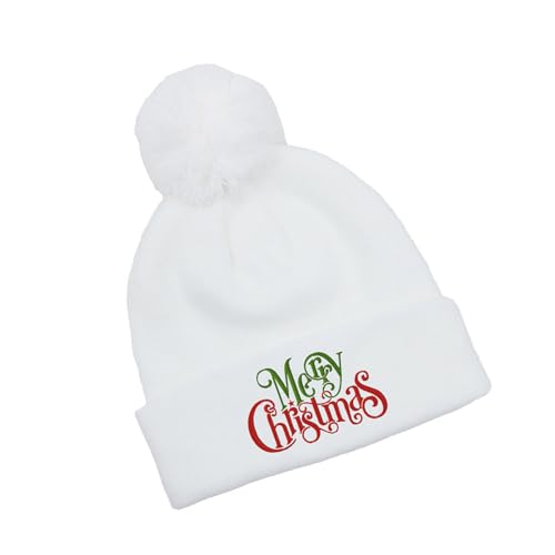 VOCUE Festliche Weihnachtsmütze, weiches Acryl, bequeme Mütze, Uni, für Feiertage und Veranstaltungen VOCUE Festliche Weihnachtsmütze, weiches Acryl, bequeme Mütze, Uni, für Feiertage und Veranstaltungen von VOCUE