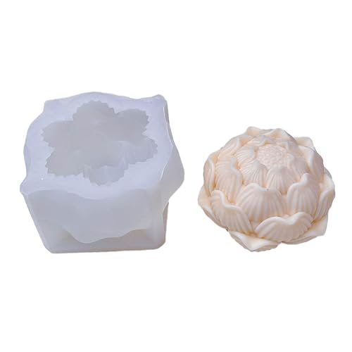 VOCUE Lotus- und Blumenformen aus Silikon, 3D-Guss, handgefertigte Dekorationen VOCUE Lotus- und Blumenformen aus Silikon, 3D-Guss, handgefertigte Dekorationen von VOCUE