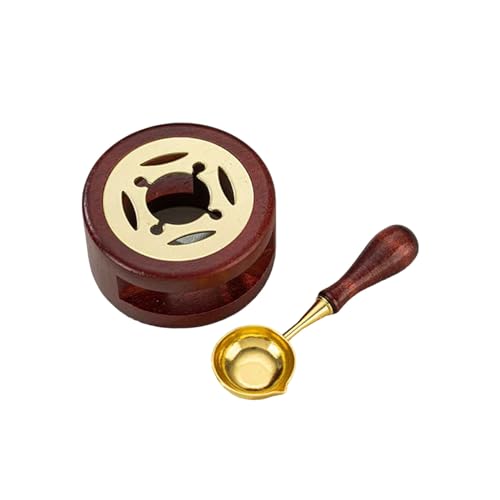 VOCUE Siegelwärmer Set Seal Schmelzwerkzeug mit Schmelzlöffel zum Schmelzen von Siegelperlen Stick VOCUE Siegelwärmer Set Seal Schmelzwerkzeug mit Schmelzlöffel zum Schmelzen von Siegelperlen Stick von VOCUE