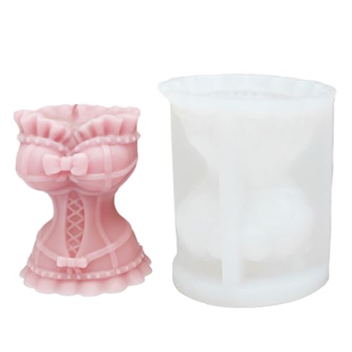 VOCUE Silikonform für Damen, Kleid, Kerzen, Rock, Vase, handgefertigt, Kuchen, Schokolade, Epoxidharz, für Tischdekorationen VOCUE Silikonform für Damen, Kleid, Kerzen, Rock, Vase, handgefertigt, Kuchen, Schokolade, Epoxidharz, für Tischdekorationen von VOCUE