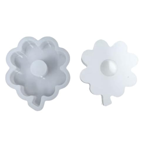 VOCUE Silikonform mit vierblättrigem Kleeblatt, Kerzenhalter, Harze, Gießformen für Kerzenhalter VOCUE Silikonform mit vierblättrigem Kleeblatt, Kerzenhalter, Harze, Gießformen für Kerzenhalter von VOCUE