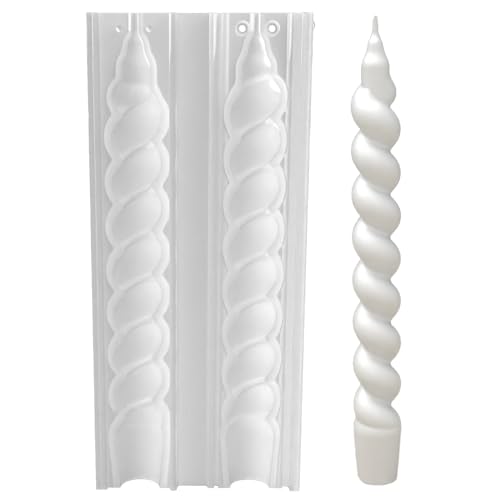 VOCUE Spiralen Zylinder-Kerzenformen, gedrehte Stange, Silikonformen, Kerzenherstellung, handgefertigte Gießformen für Party VOCUE Spiralen Zylinder-Kerzenformen, gedrehte Stange, Silikonformen, Kerzenherstellung, handgefertigte Gießformen für Party von VOCUE