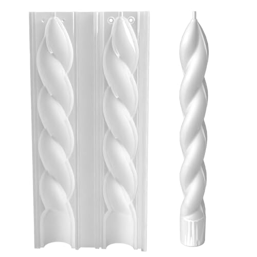 VOCUE Spiralen Zylinder-Kerzenformen, gedrehte Stange, Silikonformen, Kerzenherstellung, handgefertigte Gießformen für Party VOCUE Spiralen Zylinder-Kerzenformen, gedrehte Stange, Silikonformen, Kerzenherstellung, handgefertigte Gießformen für Party von VOCUE