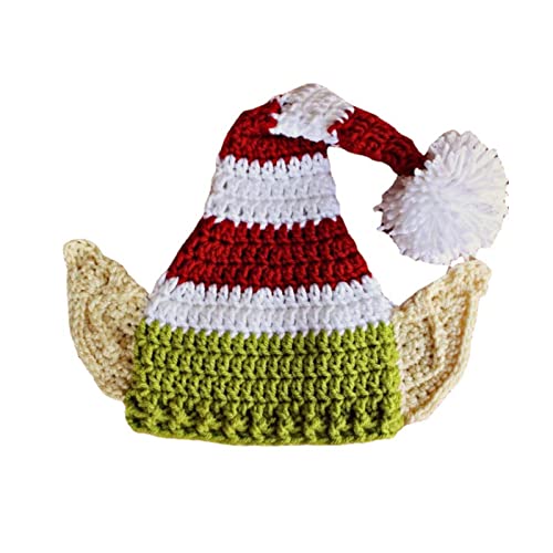 VOCUE Uni Weihnachtsmannmütze, gestrickt, Cosplay, einzigartige Farbe, passend für Weihnachten, Neujahrsgeschenk für Kleinkinder VOCUE Uni Weihnachtsmannmütze, gestrickt, Cosplay, einzigartige Farbe, passend für Weihnachten, Neujahrsgeschenk für Kleinkinder von VOCUE