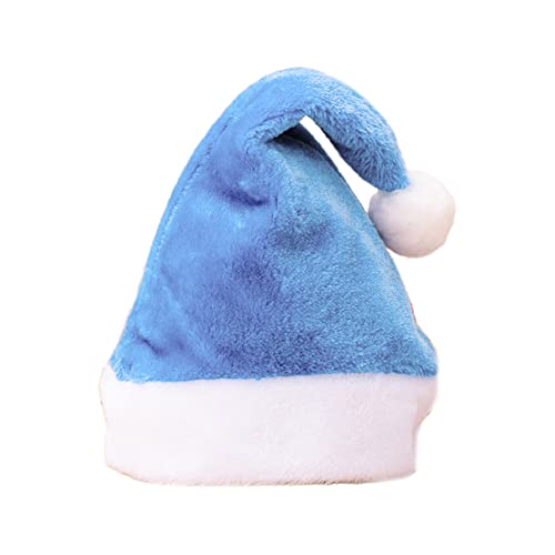 VOCUE Weiche Weihnachtsmannmütze, bequeme Mütze, traditionell, mehrfarbig, Weihnachtsmannmütze für Erwachsene und Kinder, Neujahrsgeschenk VOCUE Weiche Weihnachtsmannmütze, bequeme Mütze, traditionell, mehrfarbig, Weihnachtsmannmütze für Erwachsene und Kinder, Neujahrsgeschenk von VOCUE