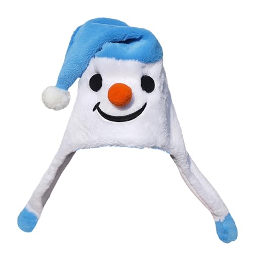 VOCUE Weihnachtliche Schneemannmütze, weiches Polyester, schöne Schneemannmütze, Winter-Festivalhüte für Feiertage VOCUE Weihnachtliche Schneemannmütze, weiches Polyester, schöne Schneemannmütze, Winter-Festivalhüte für Feiertage von VOCUE