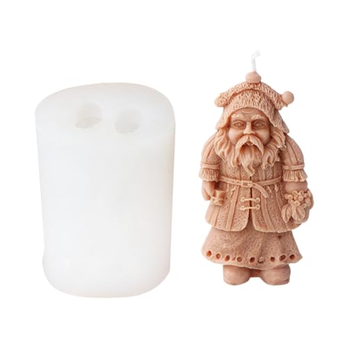 VOCUE Weihnachts-Silikonform, 3D-Zwerg, Epoxidharz, Bastelform, Gießform für Kerzen, Ornamentherstellung VOCUE Weihnachts-Silikonform, 3D-Zwerg, Epoxidharz, Bastelform, Gießform für Kerzen, Ornamentherstellung von VOCUE