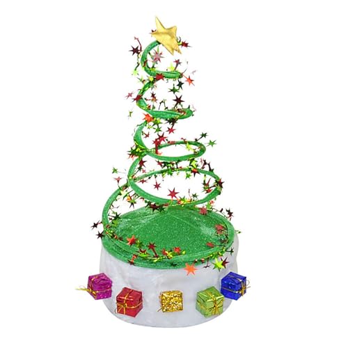 VOCUE Weihnachtsbaum-Kopfbedeckung, Hut, Weihnachtsfrühlingsstern, Kopfschmuck, Festliche Geschenke für die Weihnachtszeit VOCUE Weihnachtsbaum-Kopfbedeckung, Hut, Weihnachtsfrühlingsstern, Kopfschmuck, Festliche Geschenke für die Weihnachtszeit von VOCUE