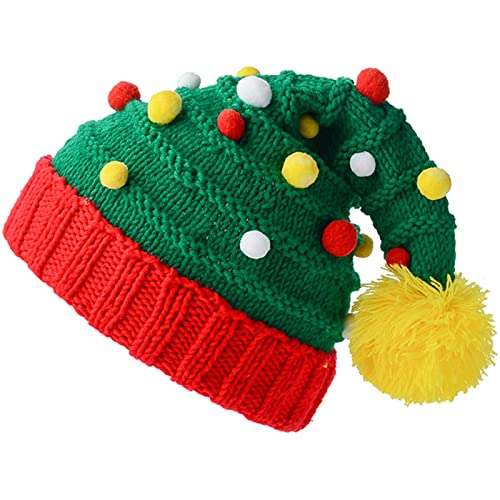 VOCUE Weihnachtsmütze, Uni, bequem, kreative Farbe, Erwachsene und Kinder, Weihnachtsmütze für Urlaubsparty VOCUE Weihnachtsmütze, Uni, bequem, kreative Farbe, Erwachsene und Kinder, Weihnachtsmütze für Urlaubsparty von VOCUE