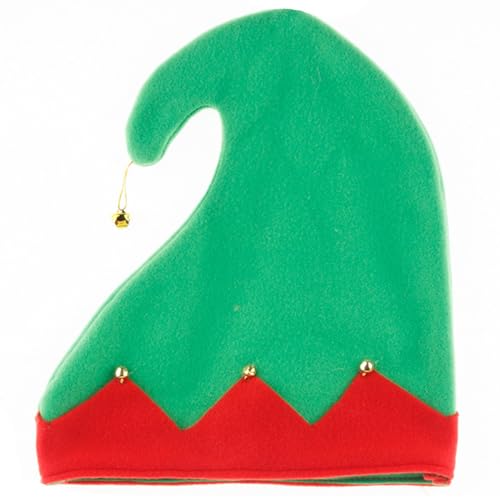 VOCUE Weihnachtsmütze mit Glöckchen für den Feiertag, bunte Cosplay-Kostüme, SantaHelpers VOCUE Weihnachtsmütze mit Glöckchen für den Feiertag, bunte Cosplay-Kostüme, SantaHelpers von VOCUE