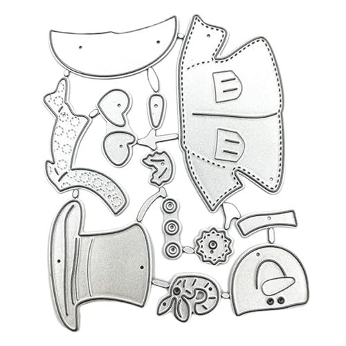 VOCUE Weihnachtsschlitten-Stanzformen, Weihnachts-Serie, gestanzte Metallprägungen für Kartenherstellung, Foto-Dekorationen VOCUE Weihnachtsschlitten-Stanzformen, Weihnachts-Serie, gestanzte Metallprägungen für Kartenherstellung, Foto-Dekorationen von VOCUE