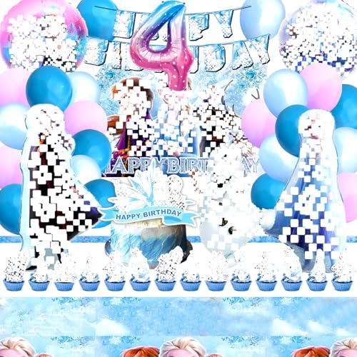 Froze Geburtstagsdeko 4 Jahre, Froze Party Deko Geburtstag, Anna Und Elsa Luftballons, Tischdecke Elsa Mädchen, Geburtstagsparty Deko Hintergrund, Anna Elsa Cake Deco, Eiskönigin Party Deko 4 Jahre Froze Geburtstagsdeko 4 Jahre, Froze Party Deko Geburtstag, Anna Und Elsa Luftballons, Tischdecke Elsa Mädchen, Geburtstagsparty Deko Hintergrund, Anna Elsa Cake Deco, Eiskönigin Party Deko 4 Jahre von VOENCSU