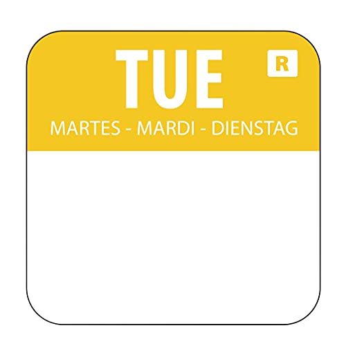 Vogue Farbcode Sticker Dienstag gelb Vogue Farbcode Sticker Dienstag gelb von VOGUE