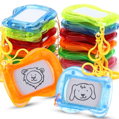 Mini Maltafel Zaubertafel, 12 Stück Zaubertafel Schlüsselanhänger Kinder,Mini magnettafel kinder,Magnetische Maltafel Zaubertafel,für Party Mitgebsel Kindergeburtstag gastgeschenke,Party Beschäftigung Mini Maltafel Zaubertafel, 12 Stück Zaubertafel Schlüsselanhänger Kinder,Mini magnettafel kinder,Magnetische Maltafel Zaubertafel,für Party Mitgebsel Kindergeburtstag gastgeschenke,Party Beschäftigung von VOHESEA