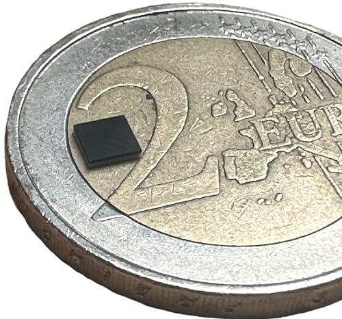 NFC Micro Tag 3x3 mm (10 Stück) 48 Byte Speicher - kompatibel mit iPhone Kurzbefehle iOS App Homekit | Android Smart Home Apps | für Kennzeichnung & Infos 3D-Druck, Modellbau, Autoteile, Geocaching von VOLTEVA