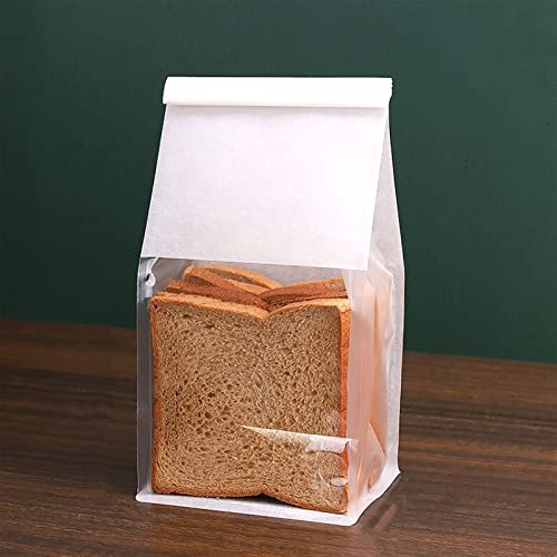 10x Papiertüten Party mit Fenster, Brot Papiertüten Sandwich Papiertüte, Papiertütchen Mit Sichtfenster, für Brotkuchen Chocolate Candy Snack Verpackung, Geschenktüten für Knabberein Toast Sandwich ( 10x Papiertüten Party mit Fenster, Brot Papiertüten Sandwich Papiertüte, Papiertütchen Mit Sichtfenster, für Brotkuchen Chocolate Candy Snack Verpackung, Geschenktüten für Knabberein Toast Sandwich ( von VOLWCO