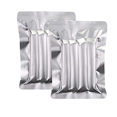 VOLWCO 100 Stück Mylar-Beutel, Geruchssichere Tasche Folien Beutel, Silber Alufolie Tasche(30 * 40cm) von VOLWCO