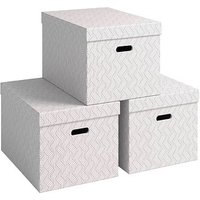 3 VON LEITZ Aufbewahrungsboxen 15,0 l weiß 26,5 x 36,5 x 20,5 cm 3 VON LEITZ Aufbewahrungsboxen 15,0 l weiß 26,5 x 36,5 x 20,5 cm von VON LEITZ